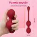 Smart вагінальні кульки Love Spouse силіконовий тренажер Кегеля Magic Motion Flamingo Червоний  X00001254 фото 2