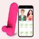 Реалістичний смарт-мінібратор для клітора Love Spouse фуксія  X00001063-1 фото 1