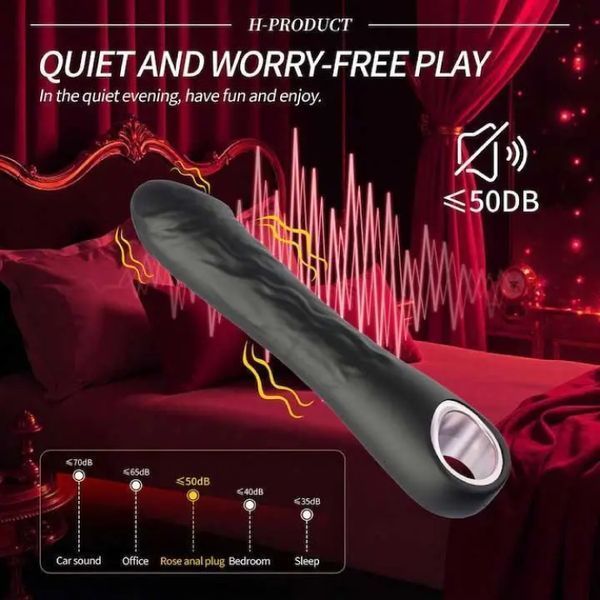 Вібратор для стимуляції точки G Lastic Nyx USB Чорний  X00001152-1 фото