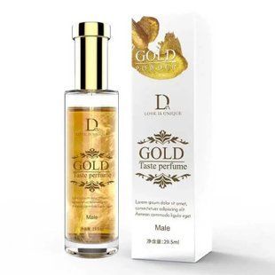 Інтимні парфуми для чоловіків "Gold Powder" з феромонами та золотим порошком 29,5 мл  X0000822 фото
