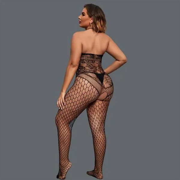 Спокусливий бодистокінг із відкритою спиною L-XXL  X00001128 фото